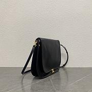 Celine SOFT TRIOMPHE BESACE IN SUPPLE SHINY LAMBSKIN-32*7*27cm - 4