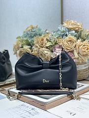 Christian Dior Small Dior Bow Bag Black-26 x 16 x 10 cm - 1