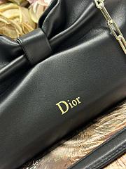 Christian Dior Small Dior Bow Bag Black-26 x 16 x 10 cm - 2