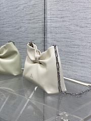 Christian Dior Small Dior Bow Bag White-26 x 16 x 10 cm - 5