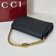 Gucci Medium shoulder bag with chain Black-28*16*7cm - 3