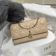 DIOR My Dior Mini Bag Beige lambskin leather -21x11.5x4cm - 1