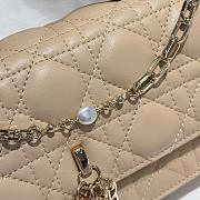 DIOR My Dior Mini Bag Beige lambskin leather -21x11.5x4cm - 2