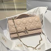 DIOR My Dior Mini Bag Pink lambskin leather -21x11.5x4cm - 1