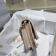 DIOR My Dior Mini Bag Pink lambskin leather -21x11.5x4cm - 3