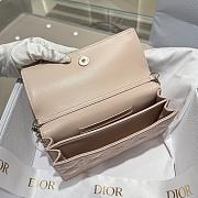 DIOR My Dior Mini Bag Pink lambskin leather -21x11.5x4cm - 5