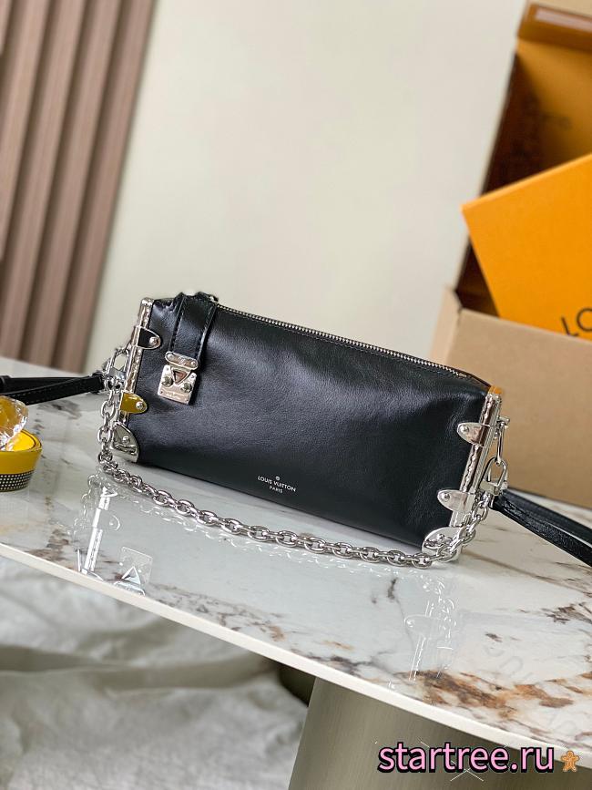 Louis Vuitton Slim Side Trunk M25445 Black-23*12*4CM - 1