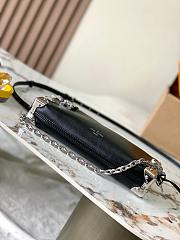 Louis Vuitton Slim Side Trunk M25445 Black-23*12*4CM - 4