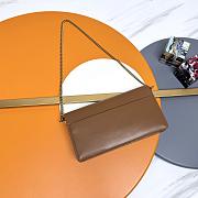 YSL Saint Laurent Sunset Box in Caramal -24*14.5*5.5cm - 2