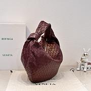 Bottega Veneta Super Large Jodie Bag Burgundy-54cm - 3