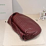 Bottega Veneta Super Large Jodie Bag Burgundy-54cm - 2