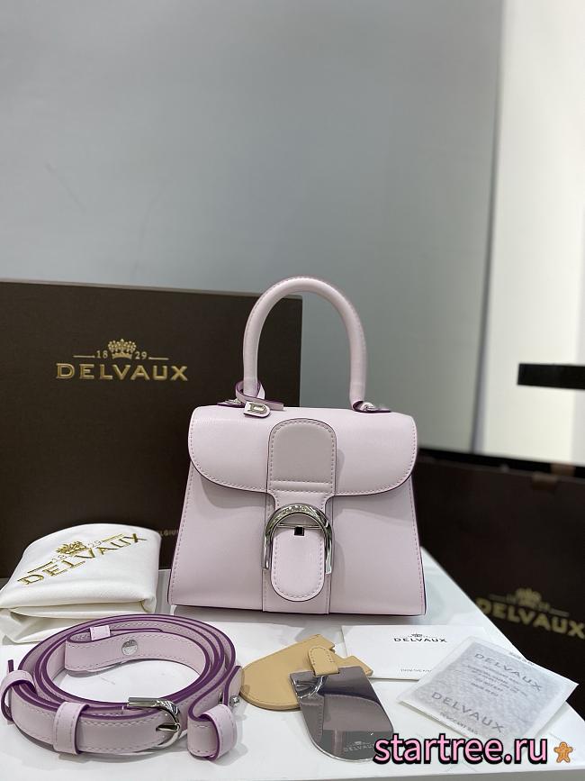 DELVAUX | mini brillant satchel lavender 1504 - 1