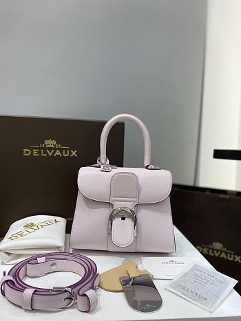 DELVAUX | mini brillant satchel lavender 1504