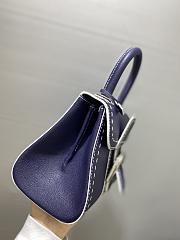 DELVAUX | mini brillant satchel blue 1477 - 2