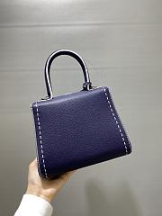 DELVAUX | mini brillant satchel blue 1477 - 3