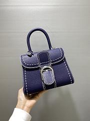 DELVAUX | mini brillant satchel blue 1477 - 4