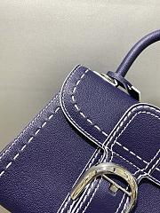 DELVAUX | mini brillant satchel blue 1477 - 6