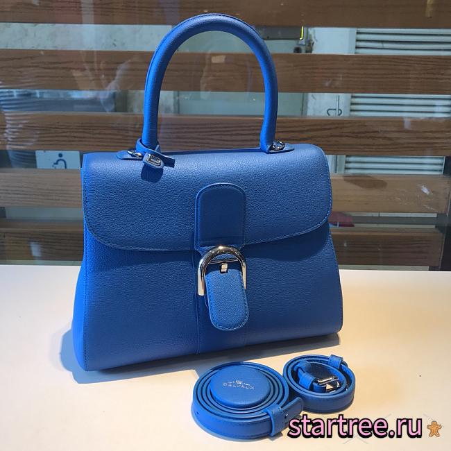 DELVAUX | mm brillant satchel blue 1520 - 1