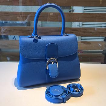 DELVAUX | mm brillant satchel blue 1520