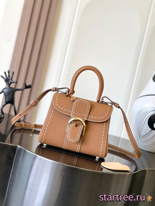 DELVAUX | mini brillant satchel Caramel 1486 - 1