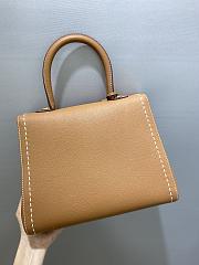 DELVAUX | mm brillant satchel caramel  - 5