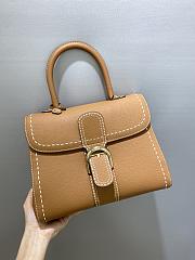 DELVAUX | mm brillant satchel caramel  - 2
