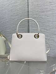 Dior 2025 Bow Bag White-28cm  - 5