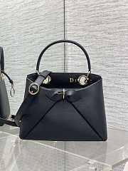 Dior 2025 Bow Bag Black-28cm - 1