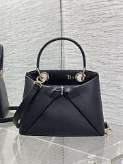 Dior 2025 Bow Bag Black-28cm - 5