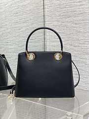 Dior 2025 Bow Bag Black-28cm - 4