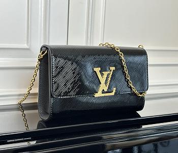 Pochette Louise Epi Bag M23756 Black-22cm