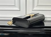 Pochette Louise Epi Bag M23756 Black-22cm - 4