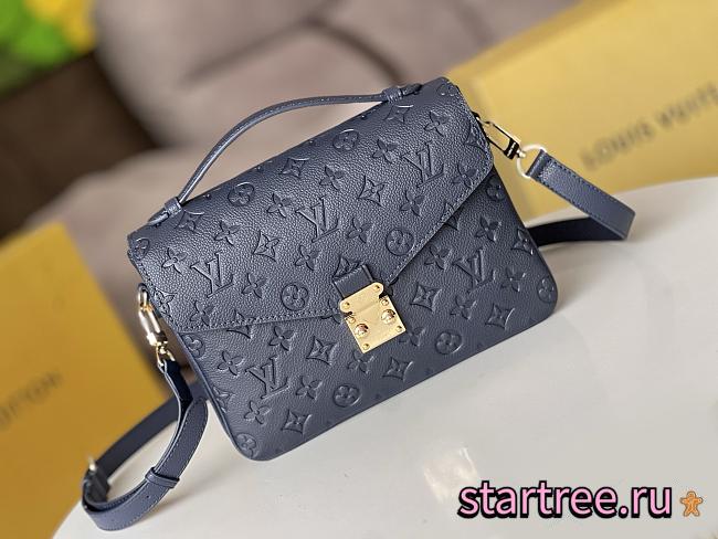 Louis Vuitton pochette metis handbag m47142 royal blue - 1