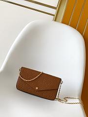  louis vuitton pochette CohotBag felicie Brown M81531 - 1