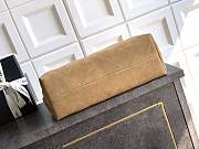 Chanel Medium HOBO BAG Suede Calfskin, Lambskin & Gold-Tone Metal Light Brown-29*35*13cm - 6