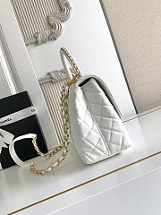 Chanel | CoCo Handle Bag White 29cm - 6