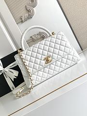Chanel | CoCo Handle Bag White 29cm - 2
