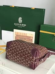 Goyard Boeing Bag Dark Red-25*12*12cm - 5