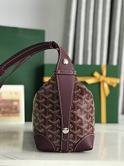 Goyard Boeing Bag Dark Red-25*12*12cm - 4