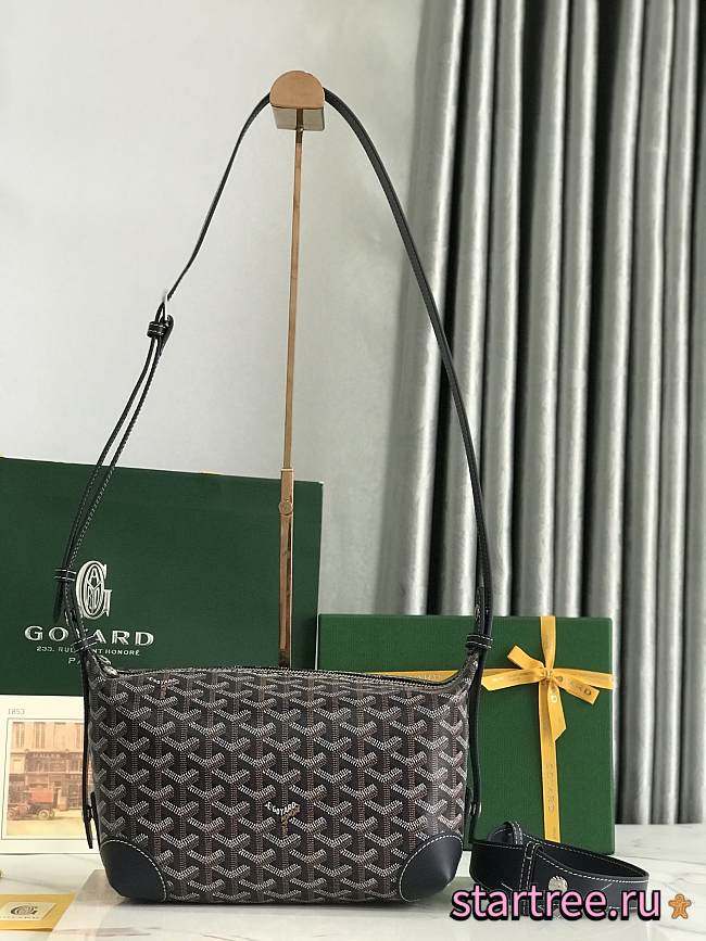 Goyard Boeing Bag Black-25*12*12cm - 1