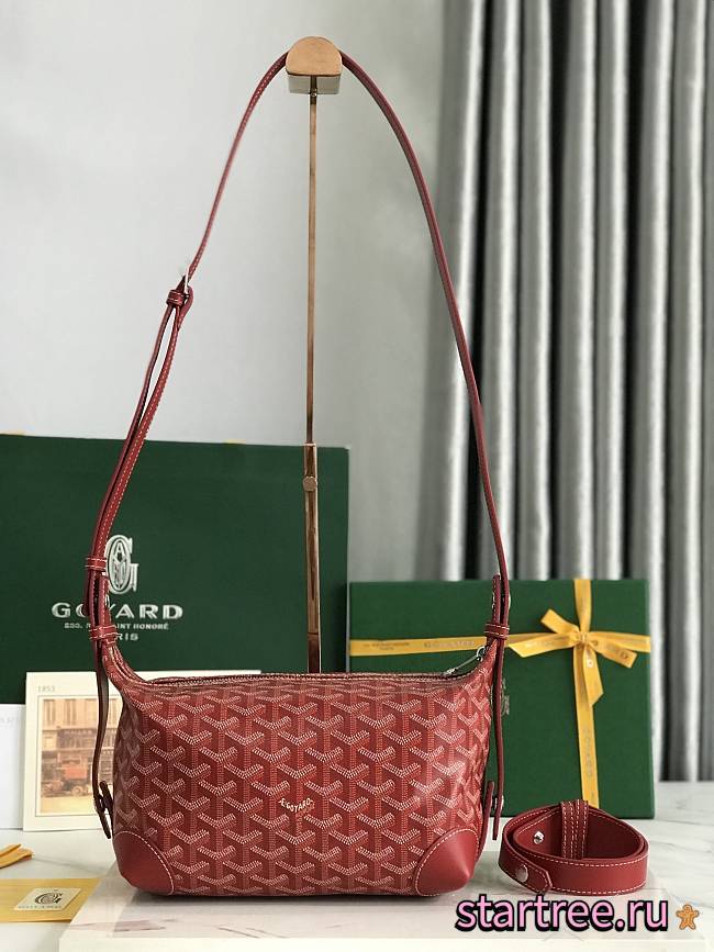 Goyard Boeing Bag Red-25*12*12cm - 1