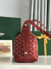 Goyard Boeing Bag Red-25*12*12cm - 3