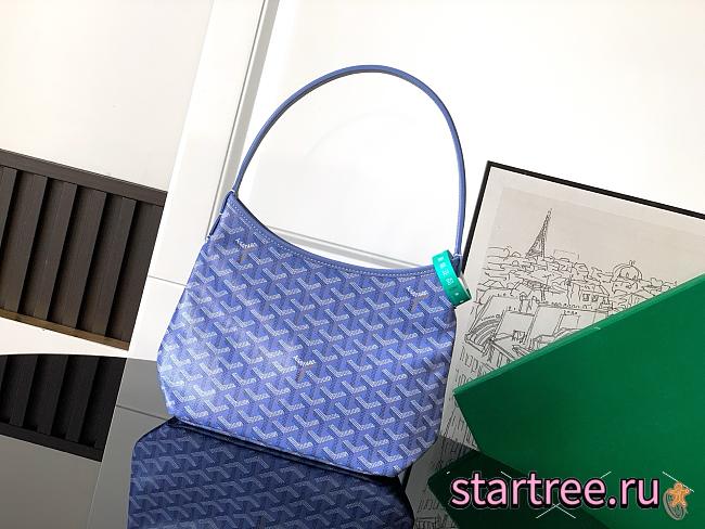 Goyard Boheme Hobo Mini Bag Purple-25*11.5*22cm - 1