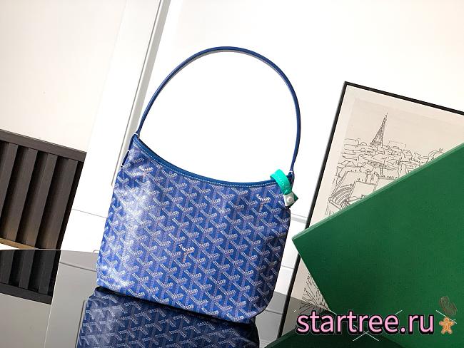 Goyard Boheme Hobo Mini Bag Blue-25*11.5*22cm - 1
