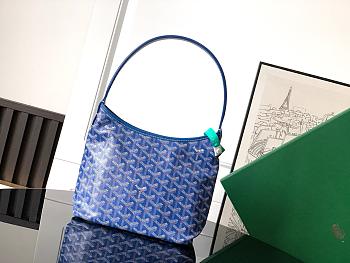 Goyard Boheme Hobo Mini Bag Blue-25*11.5*22cm