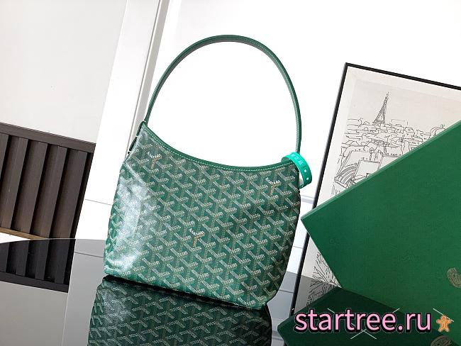 Goyard Boheme Hobo Mini Bag Green-25*11.5*22cm - 1