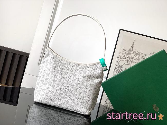 Goyard Boheme Hobo Mini Bag White-25*11.5*22cm - 1