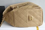 CHANEL 25 Small Handbag Grained Calfskin & Gold-Tone Metal  - 2