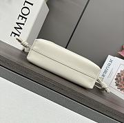 Loewe Small Flamenco clutch in nappa calfskin Sea Salt-23*18*9cm - 4