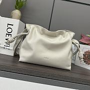 Loewe Medium Flamenco clutch in nappa calfskin Sea Salt-30*10.5cm*24.5cm - 1